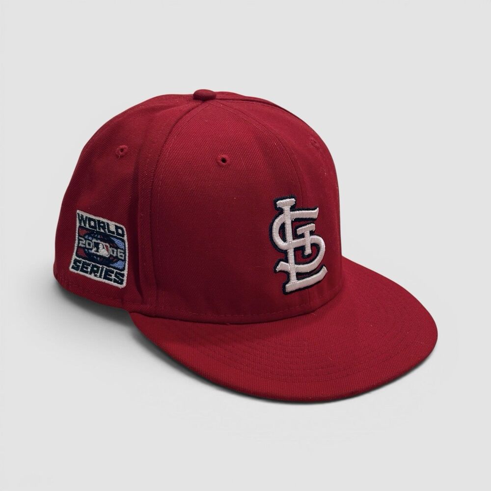 St. Louis Cardinals Original 2006 World Series New Era 59Fifty 7-7/8 Fitted Hat